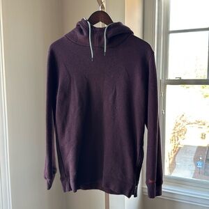 Scotch & Soda Men’s Burgundy Hoodie, Size Small, Very Good Condition